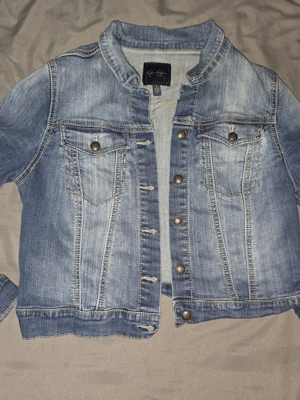Jessica Simpson Light Blue Denim Jacket